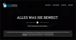 Desktop Screenshot of effer-media.de